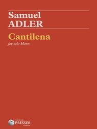 Cantilena Solo French Horn Unaccompanied cover